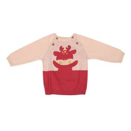 A Toddler Thing Unisex Kids Colourblocked Pullover Sweater-picture-19