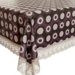 Dakshya Industries Grey Anti Slip 4 Seater Table Cover image 4