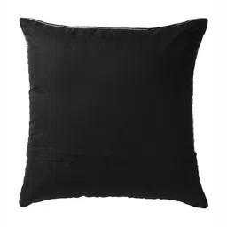 Myntra Elegant Homes Black & White Set of 5 Floral Square Cushion Covers image 4