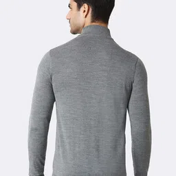 van heusen innerwear Van Heusen Athleisure High Neck Half Zip Pullover Sweater image 3