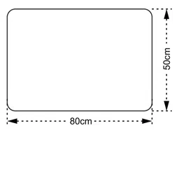 OBSESSIONS Solid Anti-Skid Polyester 1000GSM Bath Rugs image 2