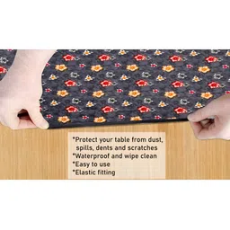 Stylista Grey Waterproof 4 Seater Table Cover image 5