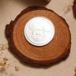Saraf RS Jewellery Mickey Mouse 10 Gram 999 Round Silver Coin image 4