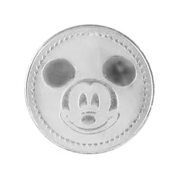 Saraf RS Jewellery Mickey Mouse 10 Gram 999 Round Silver Coin image 5