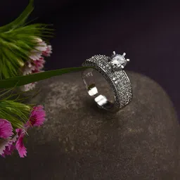 SOHI Silver-Plated Silver Ring image 3