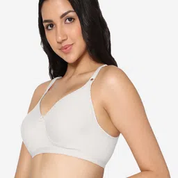 In Care Pure Cotton T-shirt Bra With Full Coverage All Day Comfort Non Padded Non-Wired image 5