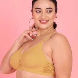 Curvy Love Pack Of 2 Full Coverage Non Padded Cotton Everyday Bras With All Day Comfort image 2