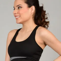 Poftik Colourblocked Full Coverage Workout Bra image 2