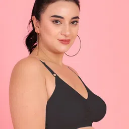 Curvy Love Pack Of 2 Full Coverage Non Padded Cotton Everyday Bras With All Day Comfort image 3