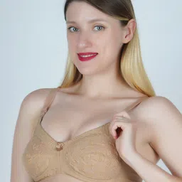 SHYAM SONS FLAIR Women Self Design Full Coverage Non Padded Bra image 2