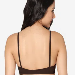 In Care Brown & Magenta Bra Full Coverage image 2