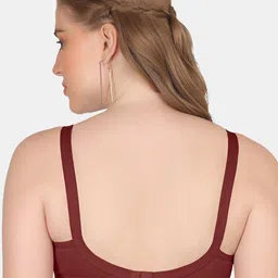 POOJA RAGENEE Pack Of 2 Everyday Cotton Bra Full Coverage Non Padded All Day Comfort image 5