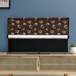 DREAM CARE Transparent & Printed Flap - 55 Inch LED TV Cover, Waterproof LED TV Protector-picture-1