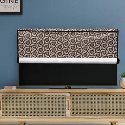 DREAM CARE Brown & Beige Transparent & Printed Flap 24 Inch Waterproof LED TV Protector-picture-23