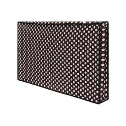 DREAM CARE Brown & White Printed Waterproof Flap LED TV Cover - 43 Inch image 5