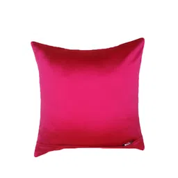 ZEBA Purple Self Design Square Cushion Cover image 3