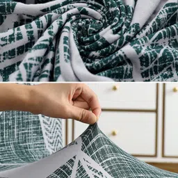 HOKIPO 6 Pieces Stretchable Elastic Table Chair Covers image 5