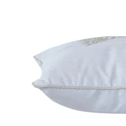 MASPAR Vintage Tranquil Essence Scrollable Tatting Beige Embroidered  Square Cushion Cover image 4