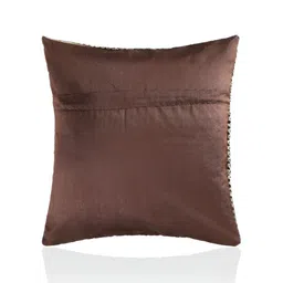 ERIC LONDON Brown 5 Pieces Geometric Square Cushion Covers image 4