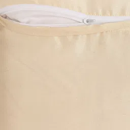 Alina decor Beige & Black Set of 2 Embroidered Square Cushion Covers image 4