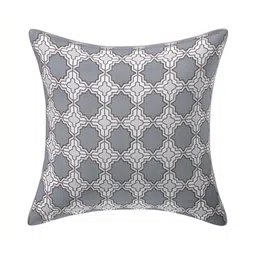 Texstylers Grey & White 5 Pieces Square Cushion Covers image 5