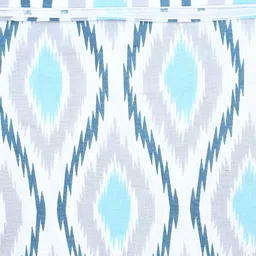 Texstylers Blue 3 Pieces Geometric Square Cushion Covers image 5