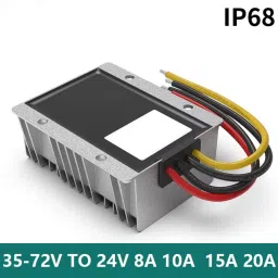 48V 60V 35V-72V to 24V High Power Buck Converter 8A 10A 15A 20A DC DC Step Down Converter 240W 360W 480W Regulator Power Converter Voltage Step Down Reducer48V 60V 35V-72V to 24V High Power Buck Converter 8A 10A 15A 20A DC DC Step Down Converter 240W 360W 480W Regulator Power Converter Voltage Step Down Reducer image 1