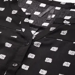 Sztori Plus Size Geometric Print Shirt Style Top image 2