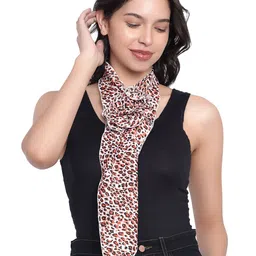 Mali Fionna Animal Printed Cotton Scarf-picture-18