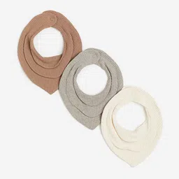 H&M Boys 3-Pack Ribbed Triangular Scarves-picture-24