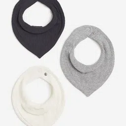 H&M Boys 3-Pack Ribbed Triangular Scarves-picture-23
