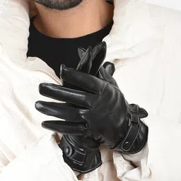 The Bro Code Men PU Hand Gloves-picture-16