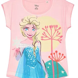 Wear Your Mind Pink Print Extended Sleeves Top image 1