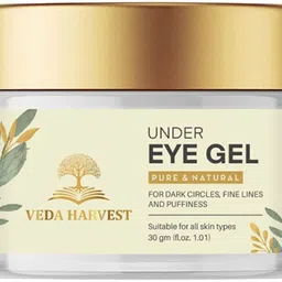 veda harvest Under Eye Gel for dark circles, Puffiness, decrease fine lines & wrinkles-picture-21