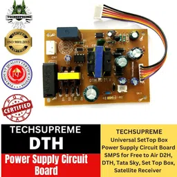 techsupreme DTH Power Supply Universal Set Top Box Power Supply Circuit Board 1D Power Supply Electronic Hobby Kit image 1
