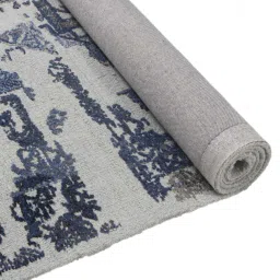 Multi Abstract Wool 5x8 Feet Hand Woven Carpet by The Woven Legacy image 5