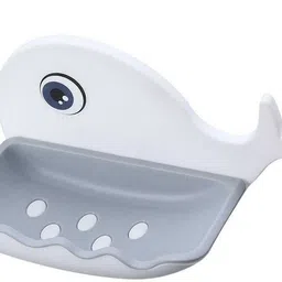 plutohome Fish Shape Cute Adhesive Waterproof Wall Mounted Soap Dish(PACK OF 4) 1.159 image 1