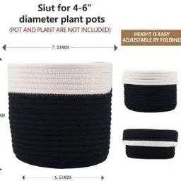 ahf Cotton Storage Basket image 2