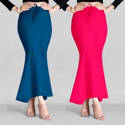 VIDRIVA EXPORT Peticoat Morpitch Pink Lycra Blend Petticoat image 1