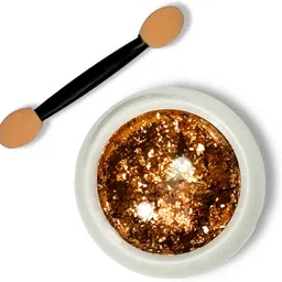 nyvaan Nail art Orange Foil Gorgeous Glitter Paillette Chip Aluminum Nail Design-picture-22