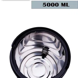 kitchen clue Stainless Steel Hot & Cold Water Jug For Office Kitchen Home 5 Liter Bottom Loading Water Dispenser image 4