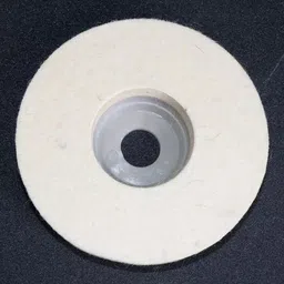 adawat 5PCS Wool Felt Polishing Wheel Angle Grinder Buffing pad Flap Angle Grinder image 2