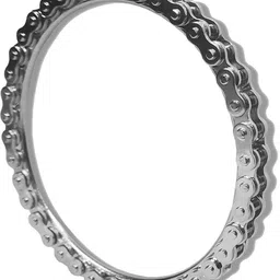 utkarsh Metal, Stainless Steel Silver Kada image 1