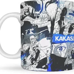 Naruto's Kakashi Anime Printed Ceramic Coffee Cup for Girls Boys Brother Ceramic Coffee Mug-image-9