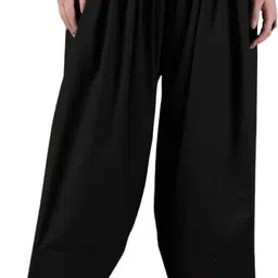 xaim edge Cotton Blend Solid Women ["Black"] Salwar-picture-31