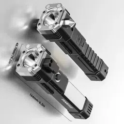 jammy zones LED Flashlight with Magnets,hammer Torch Multi-Function Emergency Survival J31 Torch-picture-27