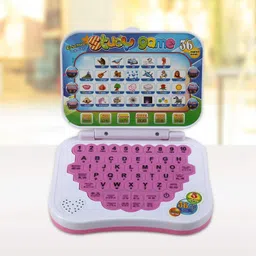 Mini Laptop Educational Computer ABC and 123 Learning Kids Toys with Music-image-8