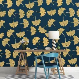 aaradhya collection Size: (16 x 24 Inches) Grasp Floret Reusable PVC Wall Stencil Painting for Home Decoration B723 2 Wall Stencil Stencil image 3