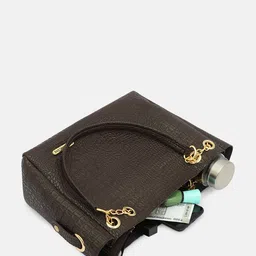 bagsy malone Women Brown Shoulder Bag image 4