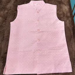 w s textile Solid Men Waistcoat image 2